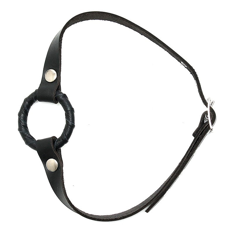 Ball Gag avec O Ring Ø 5 cm Noir - Rimba