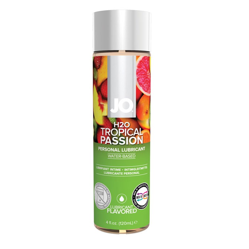 Lubrifiant aromatisé aux fruits tropicaux - System Jo H20
