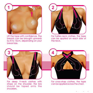 Soutien gorge adhésif - Bye Bra (Taille A - F)