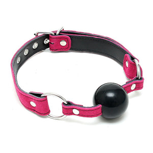 Bâillon Boule en silicone Ø 4.4 cm Rose - Rimba