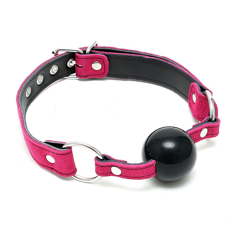 Bâillon Boule en silicone Ø 4.4 cm Rose - Rimba
