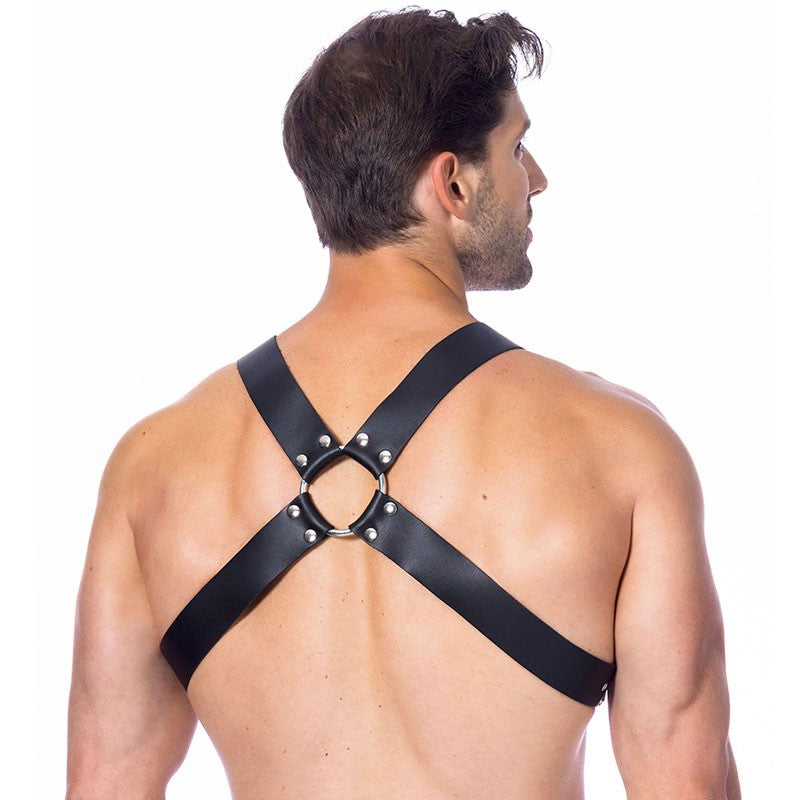 Harnais BDSM en cuir (homme) - Rimba