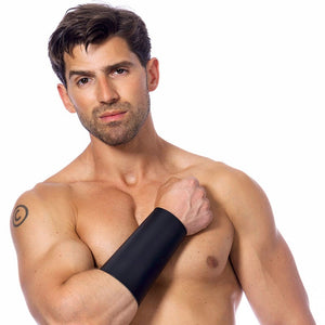 Manchette BDSM en cuir (homme) - Rimba