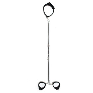 Barre d'écartement avec menottes cuir (55-85 cm) - Rimba