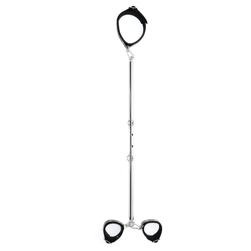 Barre d'écartement avec menottes cuir (55-85 cm) - Rimba