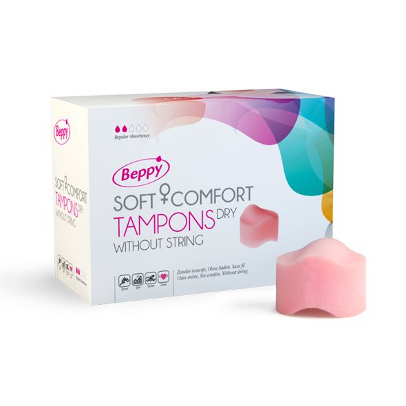 Beppy Classic Dry - Tampon hygiénique sans ficelle 8pc