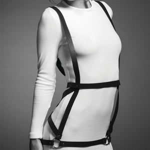 Harnais BDSM Noir "Maze Arrow Dress" - Bijoux Indiscrets