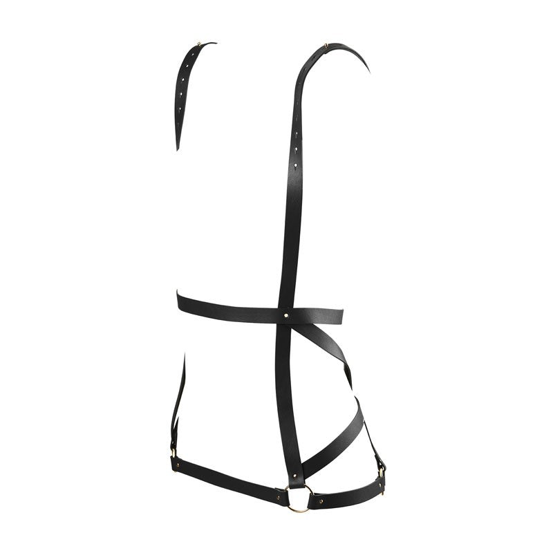 Harnais BDSM Noir "Maze Arrow Dress" - Bijoux Indiscrets