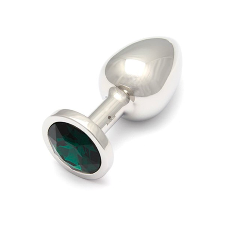Plug anal Rosebuds Cristal Large - Emeraude