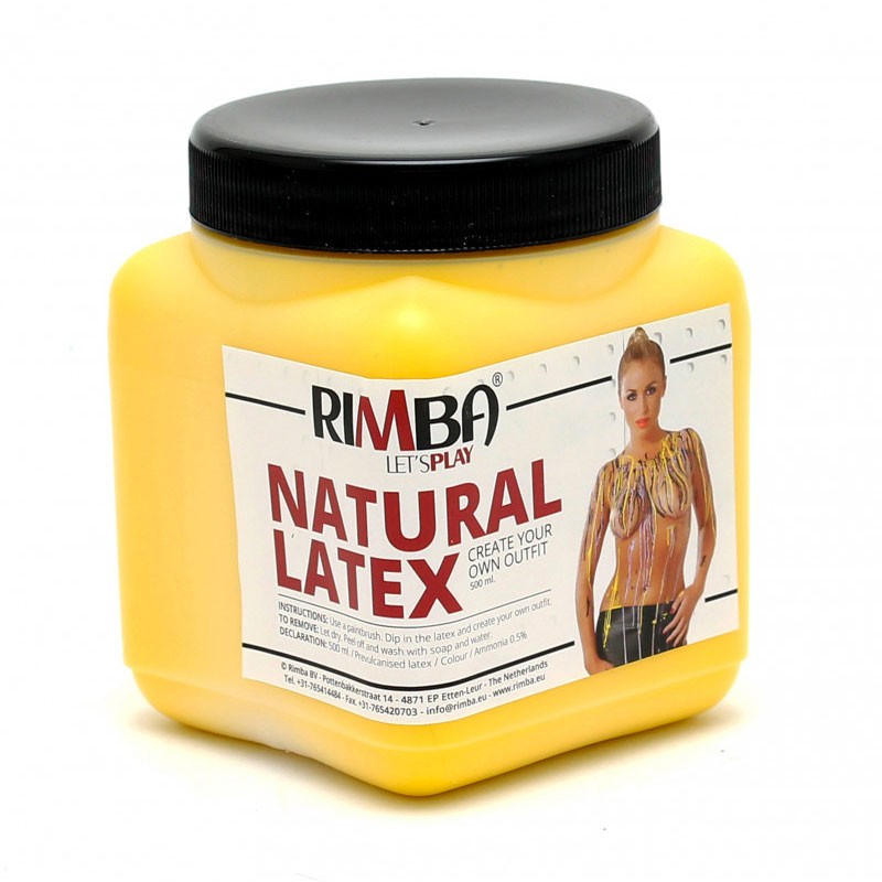 Latex Liquide pour maquillage corporel - Jaune