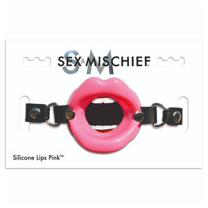 Ball Gag avec lèvres en silicone - S&M