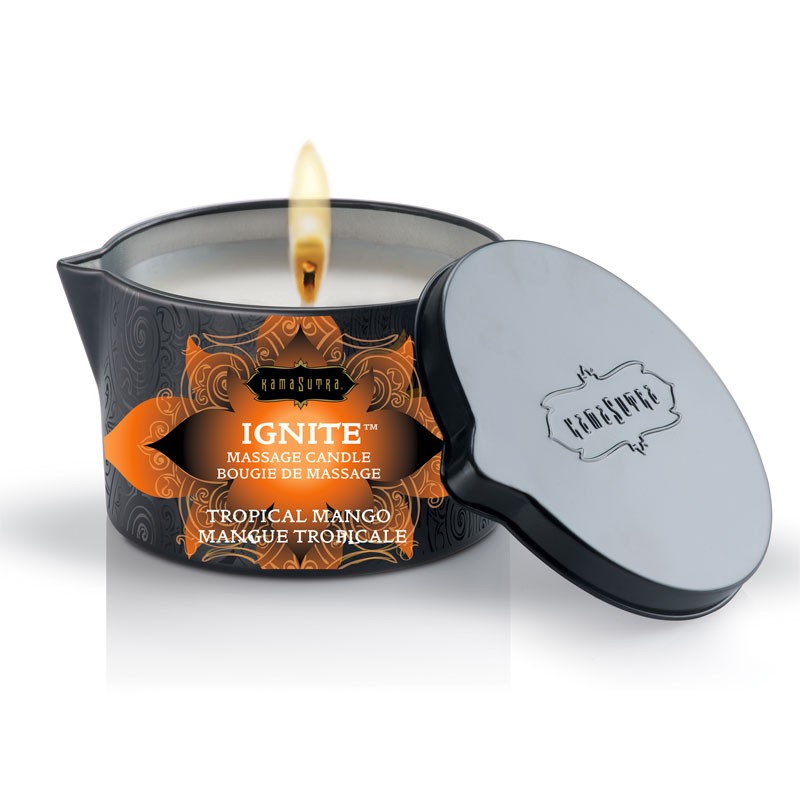 Bougie de massage Kamasutra Tropical Mango 170gr