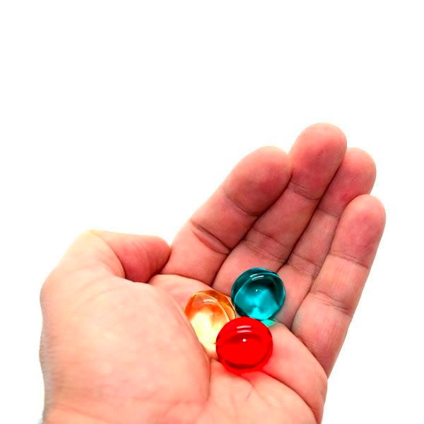 2x Boules lubrifiantes effet stimulantes & excitantes - Brazilian Balls
