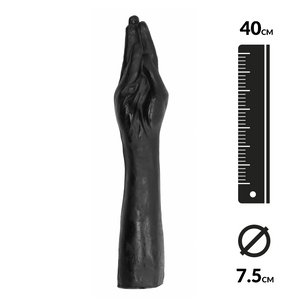 Godemichet géant Fist - All Black