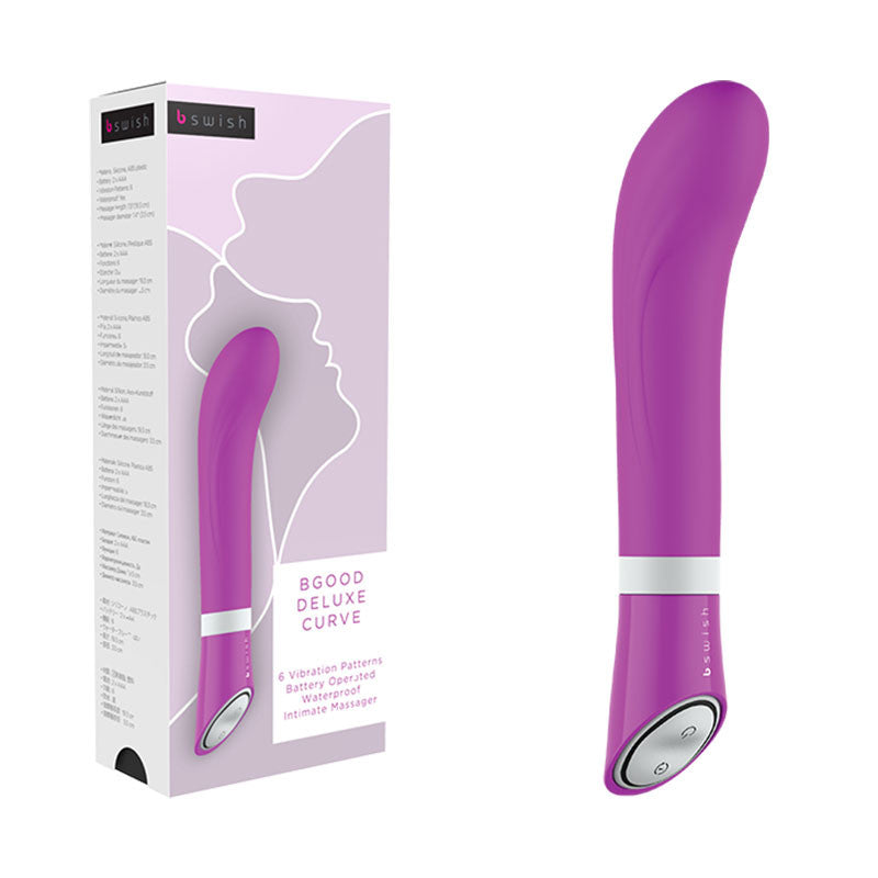 Vibromasseur Point G bgood Curve Violet - B Swish