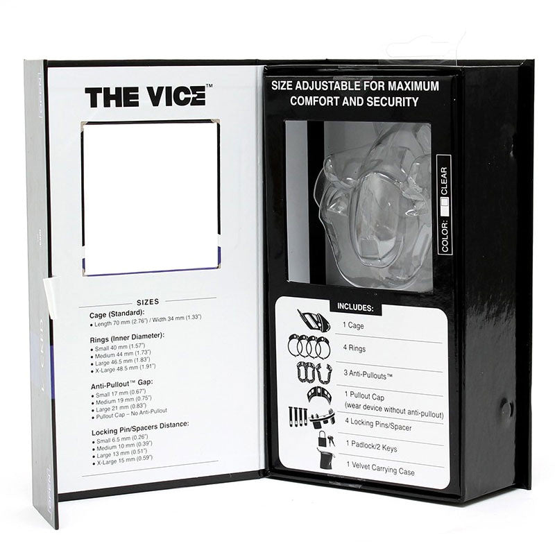 Appareil de chasteté - The Vice Plus Clear