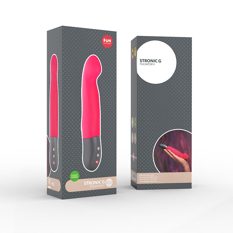 Vibromasseur Pulsateur II Fun Factory Stronic G Click'n'Charge - Pink
