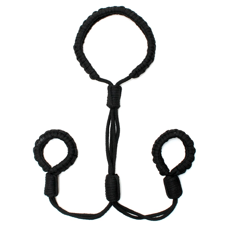 Menottes ajustables en Corde - Rimba