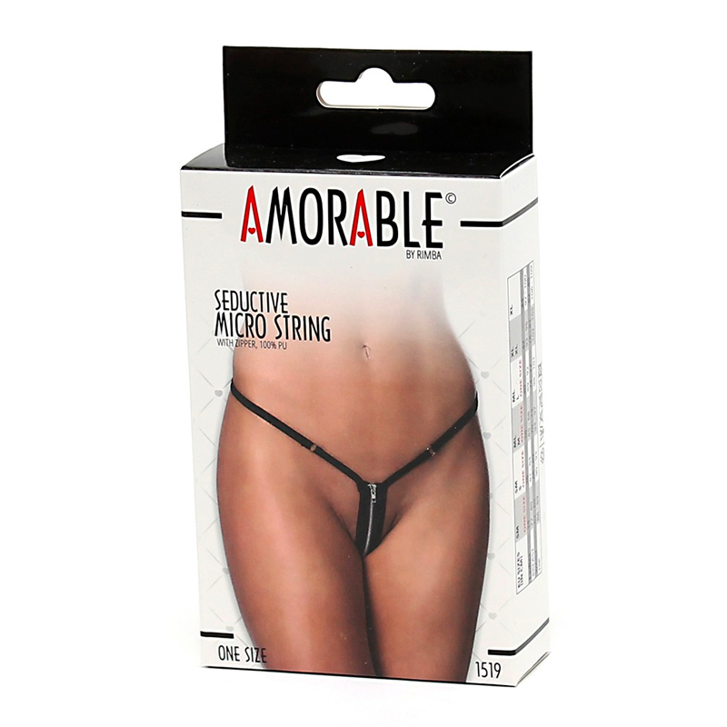 String sexy avec Zip - Rimba