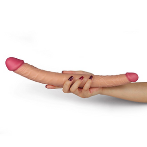 Double dong réaliste Beige - Lady Killer 14"