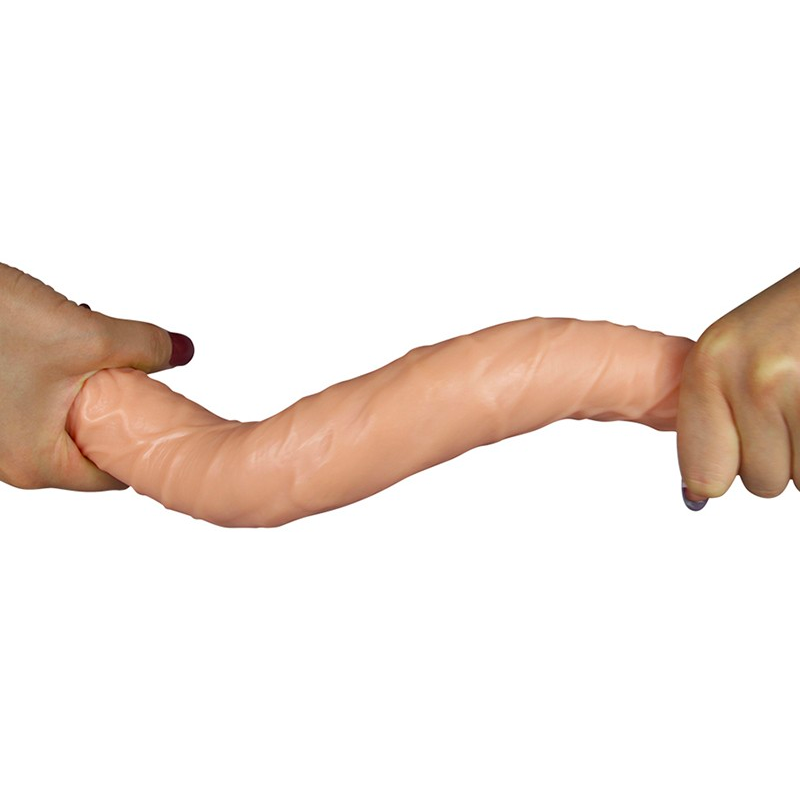 Double dong réaliste Beige - Lady Killer 14"
