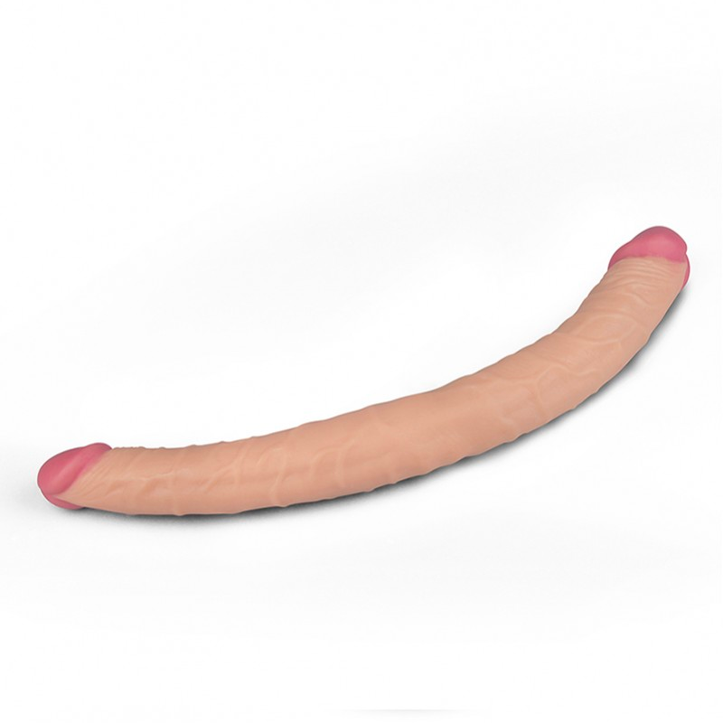 Double dong réaliste Beige - Lady Killer 14"