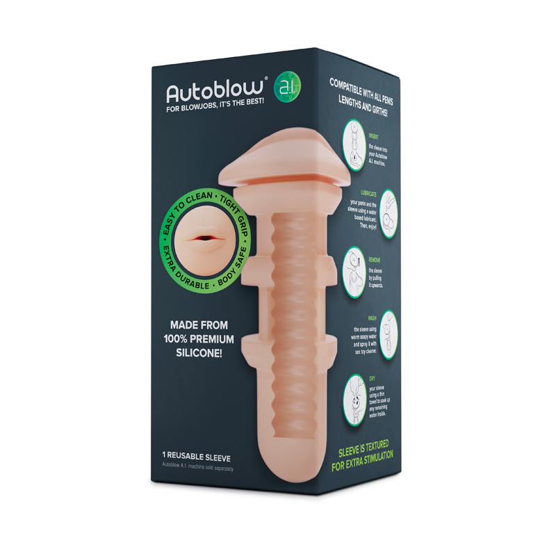 Autoblow AI - gaine de rechange (bouche)