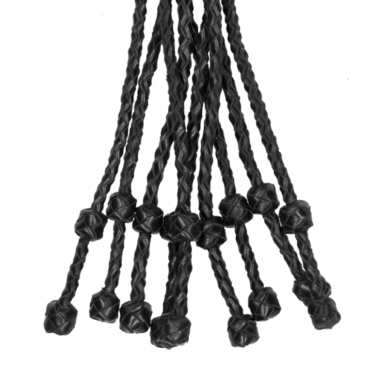 Martinet BDSM en cuir tressé