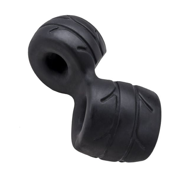 Anneau pénis et testicules - Fat Boy SilaSkin de Perfect Fit Noir