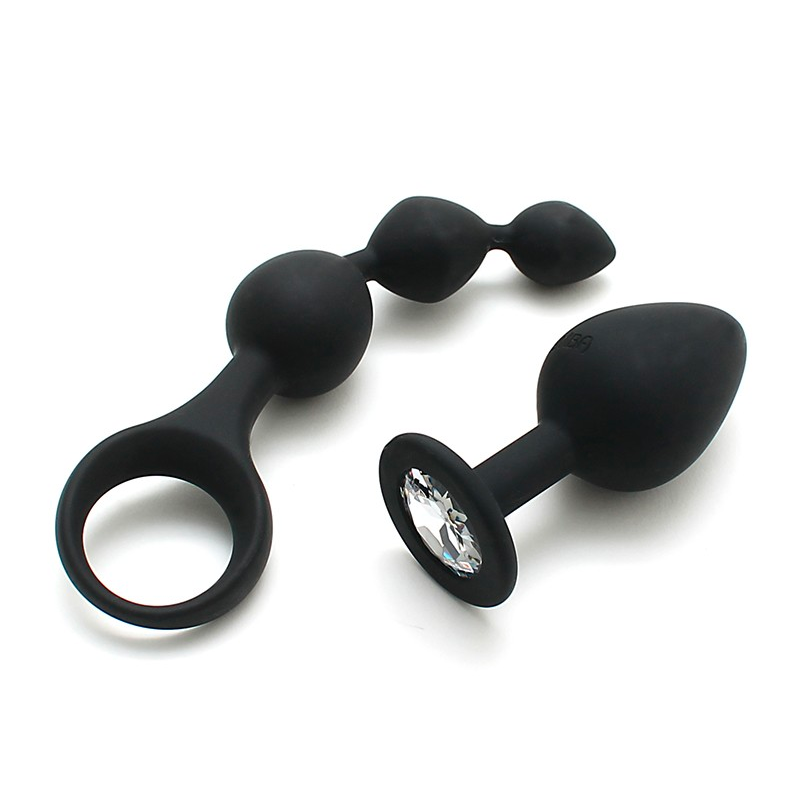 Plug Anal Set Barcelona Noir - Rimba