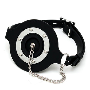 Ball Gag en silicone avec bouchon - Rimba