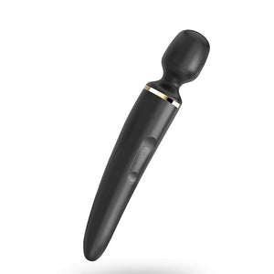 Vibromasseur baguette ultra puissant – Satisfyer Woman Wand Noir