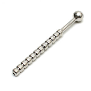 Sonde urètrale creuse Ribbed 10mm - Rimba