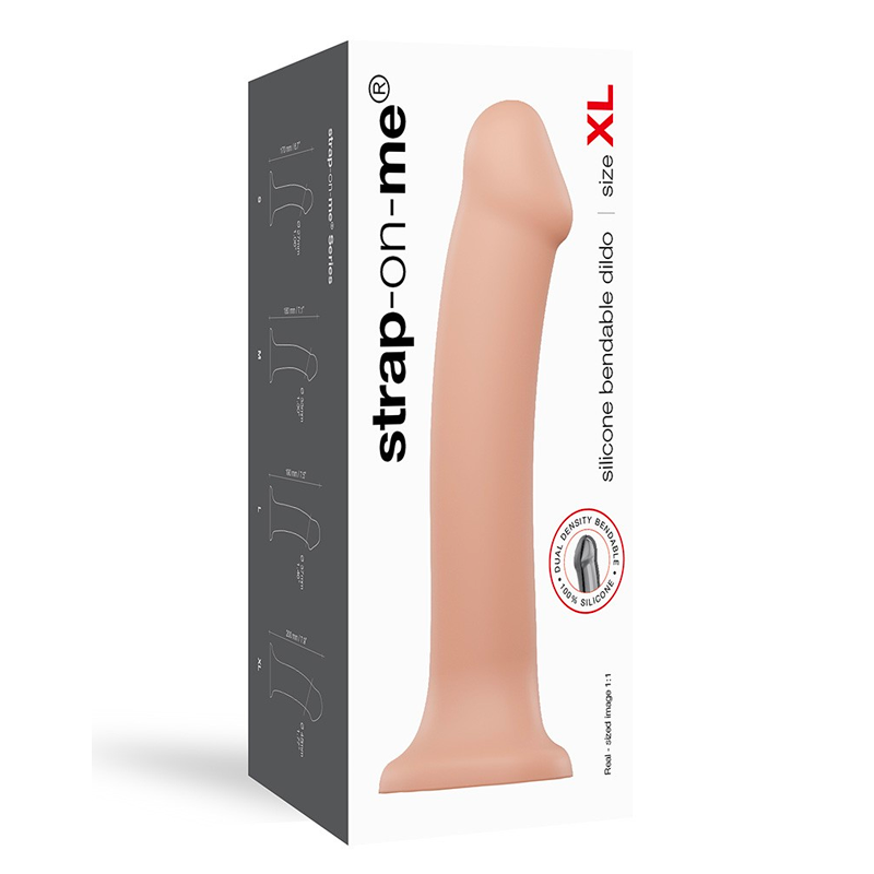 Godemichet réaliste XL (Flesh) - Dual Density Strapon-Me by Rimba