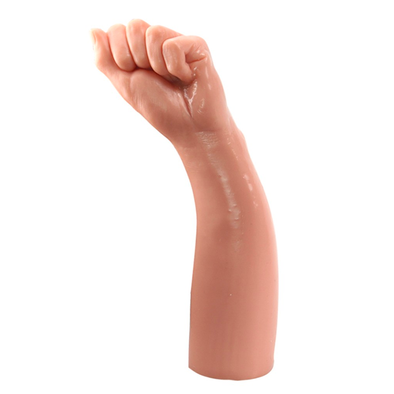 Gode géant BITCH FIST 30.5cm (chair) - Rimba
