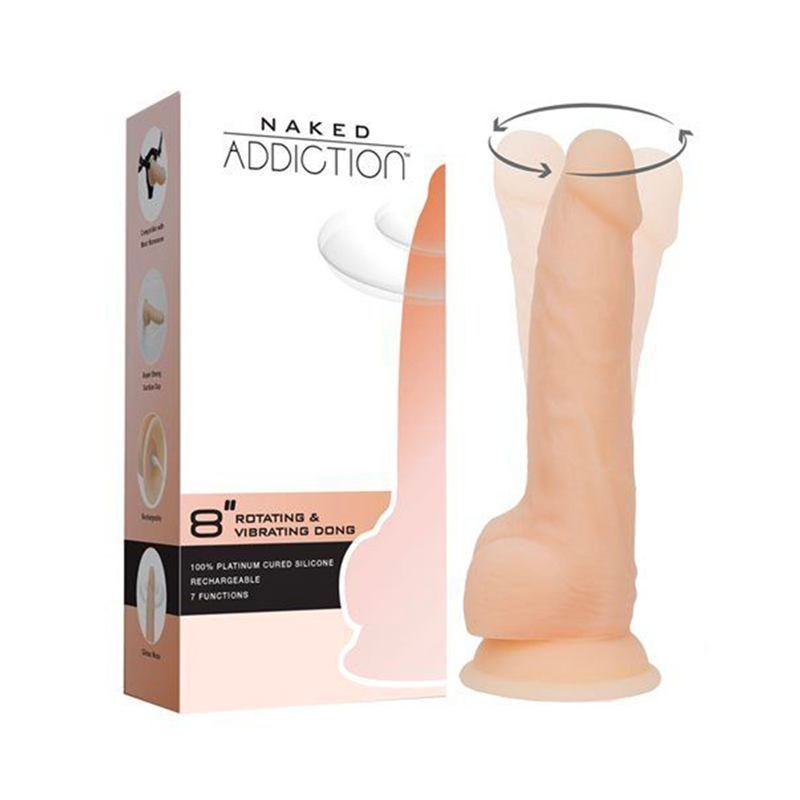 Vibromasseur réaliste rotatif - Naked Addiction