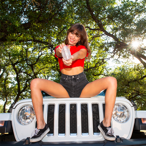 Fleshlight Quickshot Riley Reid Compact Utopia (transparent) - Masturbateur