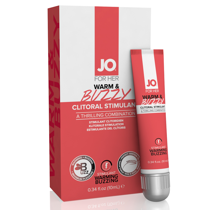 Gel de stimulation clitoridien 10ml Warm & Buzzy Original - System JO
