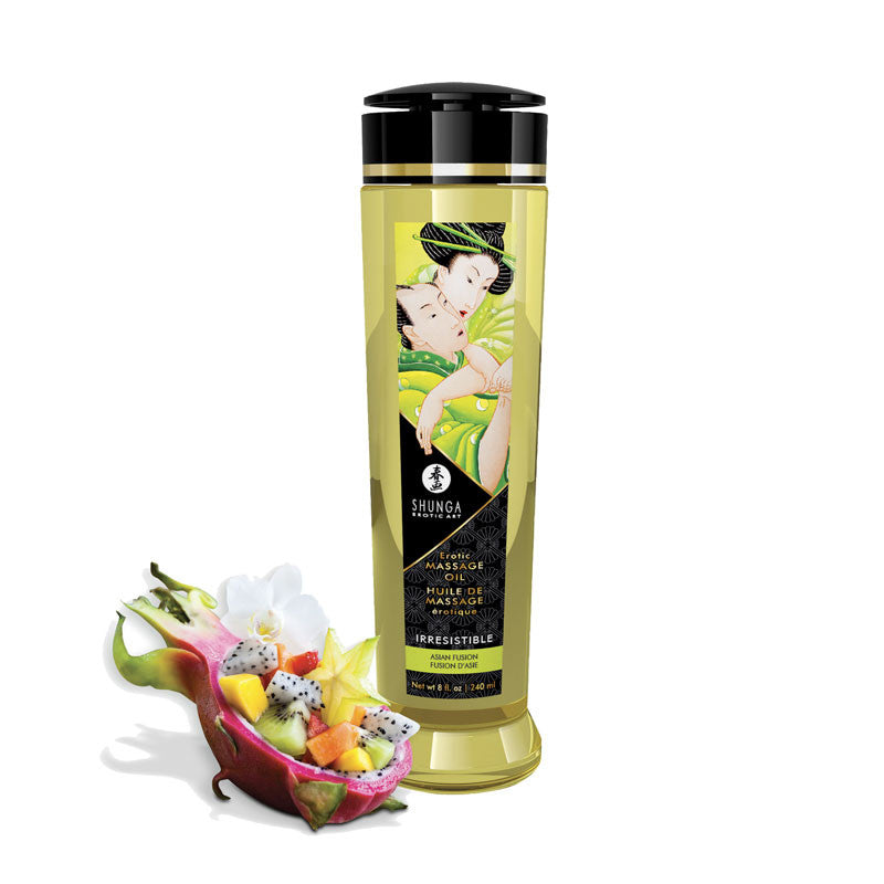Huile de massage érotique - Shunga Fleur Fusion D'Asie