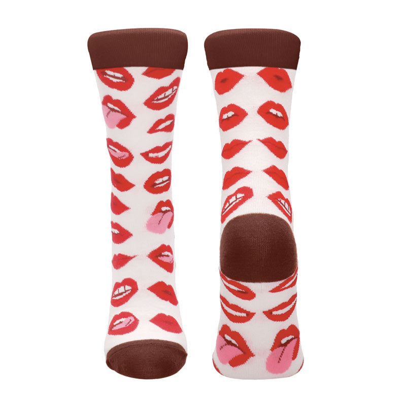 Sexy Socks 'Lip Love' - Chausettes sexy