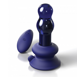 Plug anal vibrant en verre - Icicles No 83