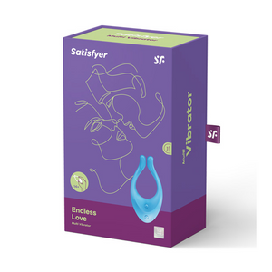 Vibromasseur pour couple Partner Multifun 1 Bleu - Satisfyer