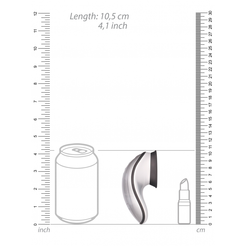 Stimulateur clitoridien - Suction & Vibration Toy (silver)