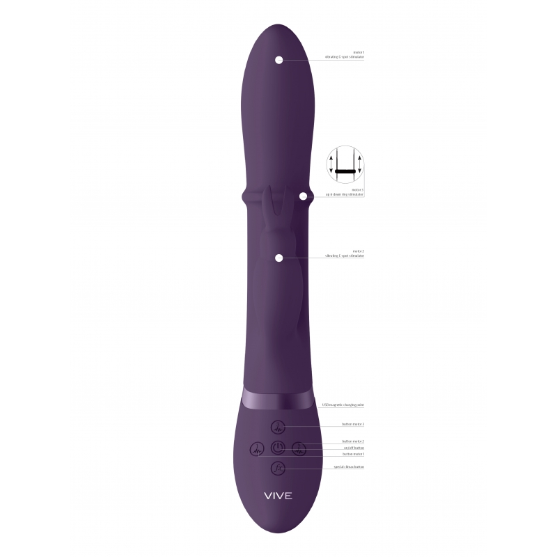 Vibromasseur Rabbit Halo - VIVE