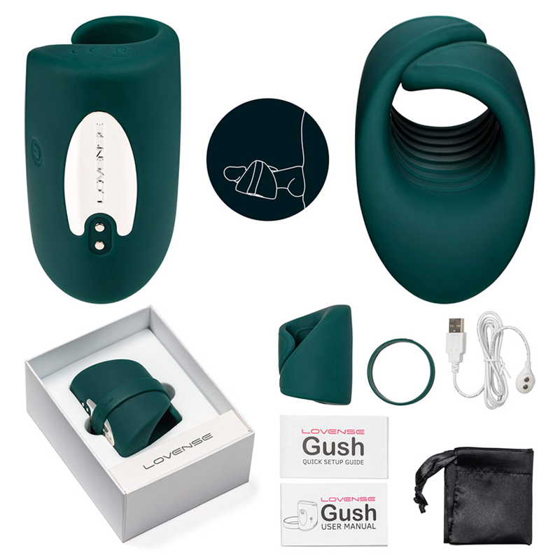 Masseur de gland et Masturbateur connecté - Lovense Gush
