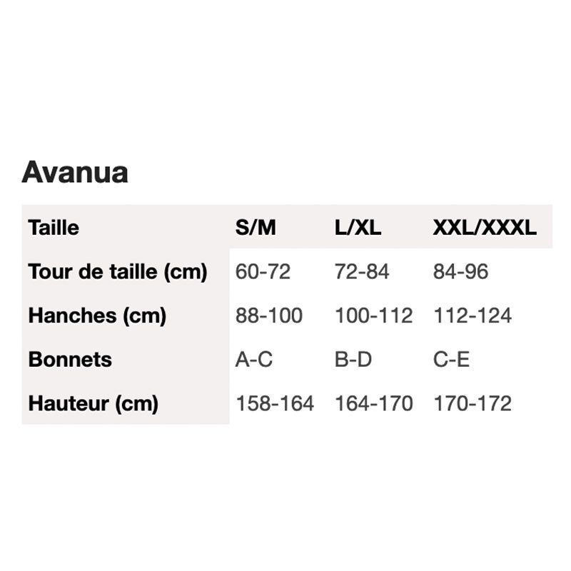 Babydoll Sexy & String Nadin (Blanc & Noir) - Avanua