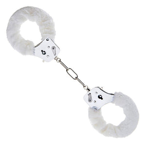 Menottes SM fourrure (blanc) - ToyJoy
