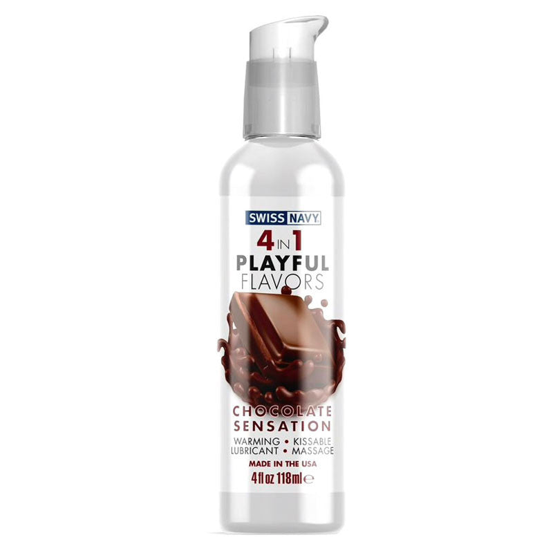 Lubrifiant à base d'eau Chocolat - Swiss Navy 118ml