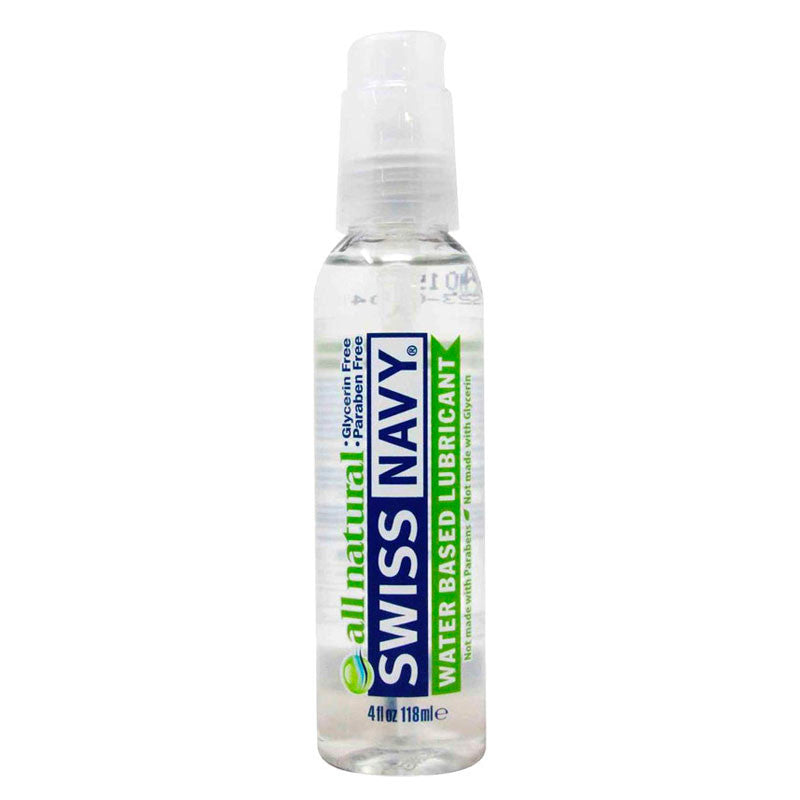Lubrifiant à base d'eau All Natural - Swiss Navy 118ml