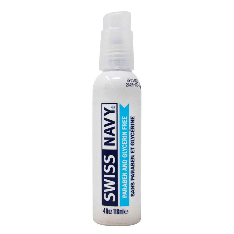 Lubrifiant à base d'eau sans paraben et glycérine - Swiss Navy 118ml